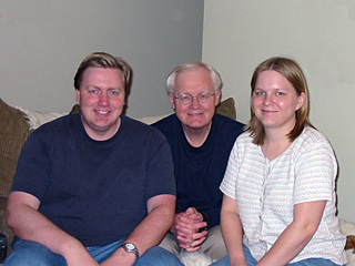 Marshall, Dad, and Lara