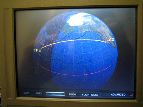 Flying to Taipei